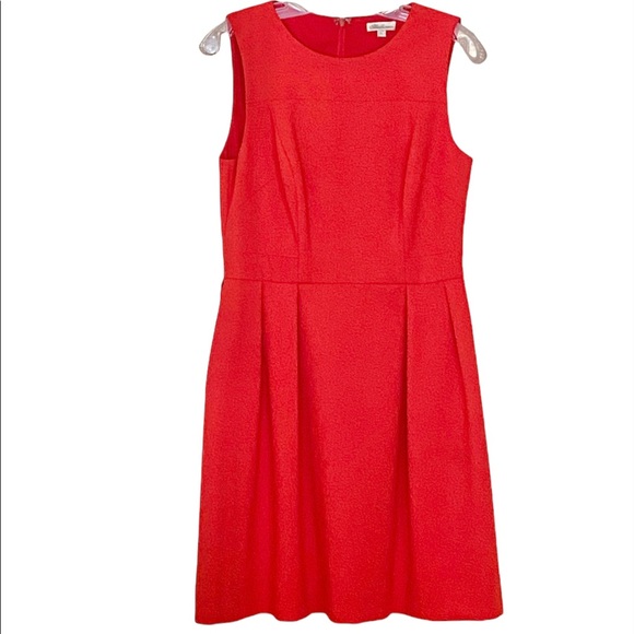 Thashamma Red Sleeveless A-Line Dress - Picture 3 of 5